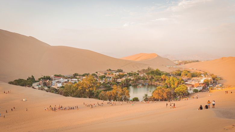 L'oasis de Huacachina, près de Paracas, Pérou