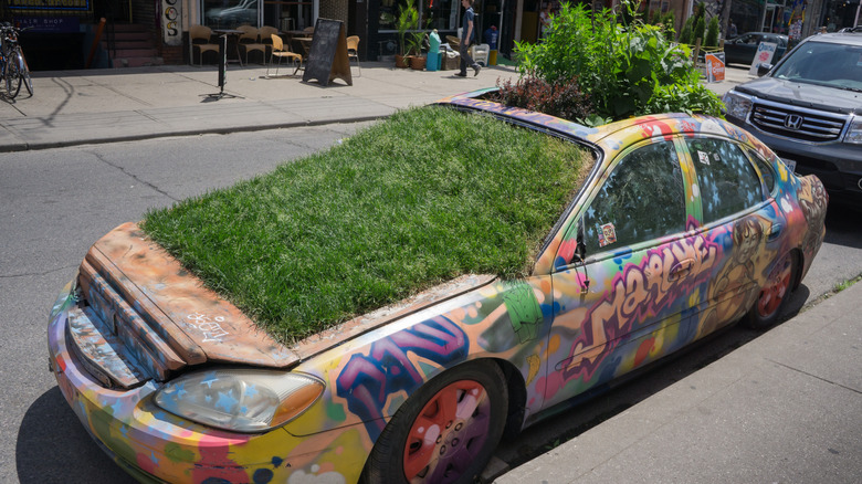 Garden Car dans le quartier de Kensington Market à Toronto