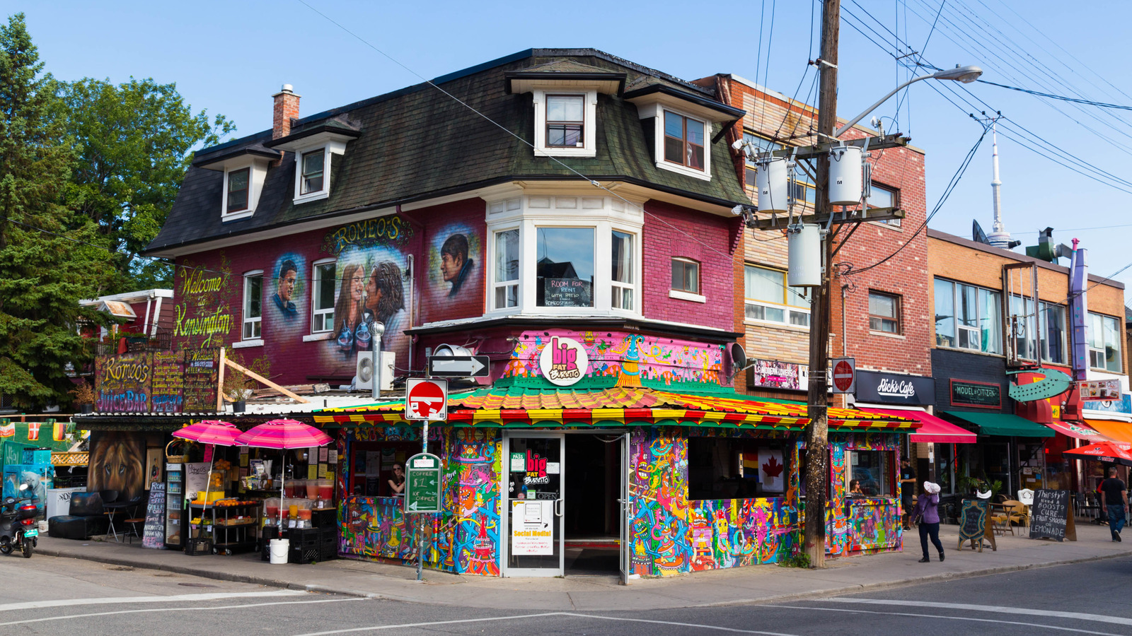 Le quartier bohème historique de Toronto regorge de boutiques vintage et de restaurants ethniques