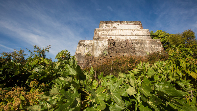 El Tepozteco, un temple aztèque à Tepoztlán, Mexique