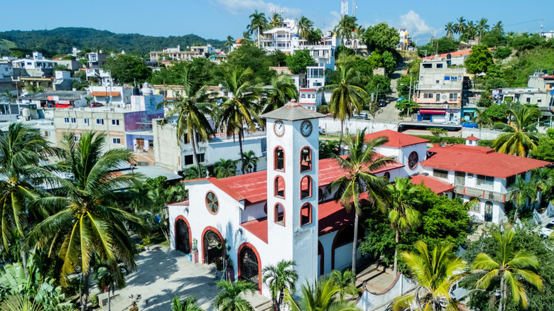 Église au centre-ville de Bucerías