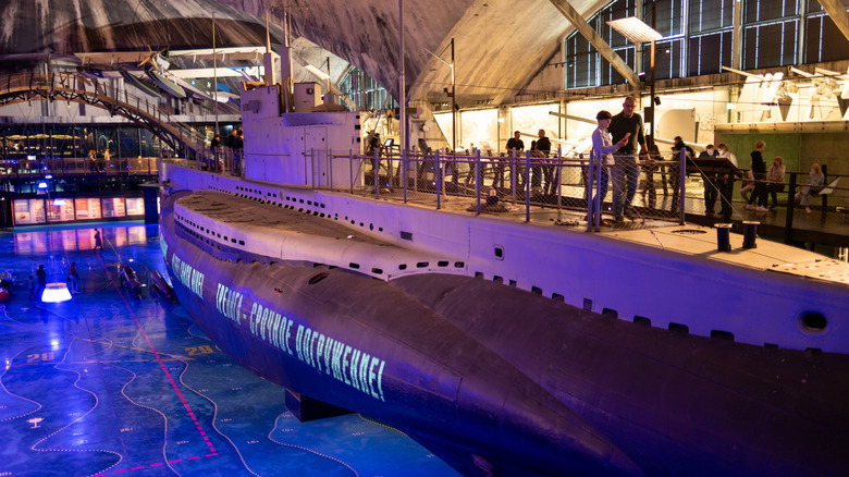 Exposition au Maritime Museum à Tallinn, Estonie