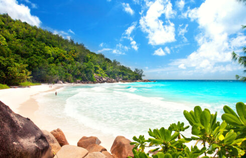 L'une des plages les mieux classées au monde offre une beauté préservée et une plongée en apnée dans les Seychelles