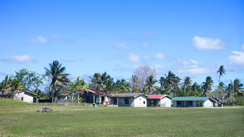 Un petit village sur niue
