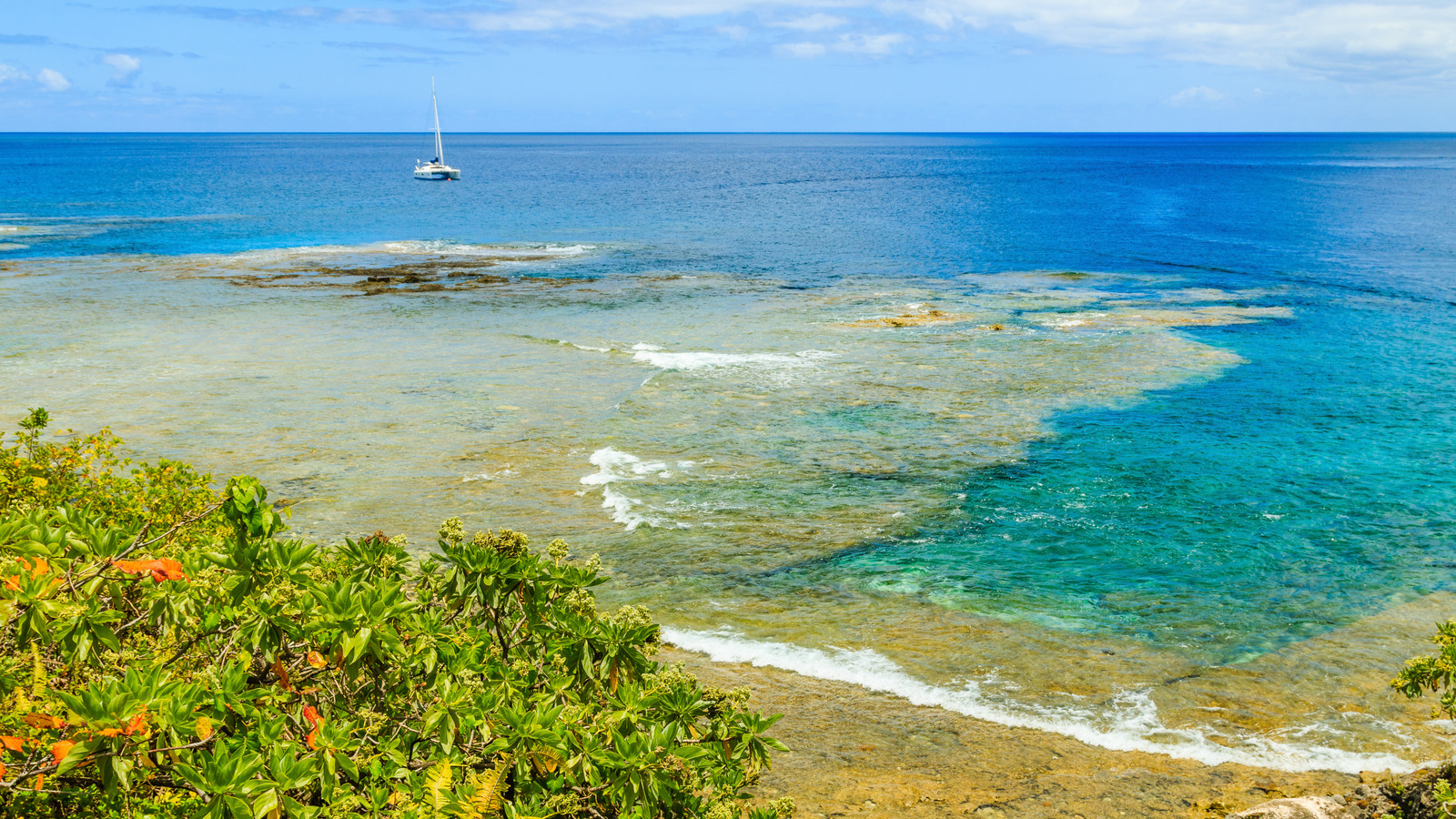 L'un des pays les moins visités du monde est une destination de l'île du Pacifique Sud avec des eaux cristallines