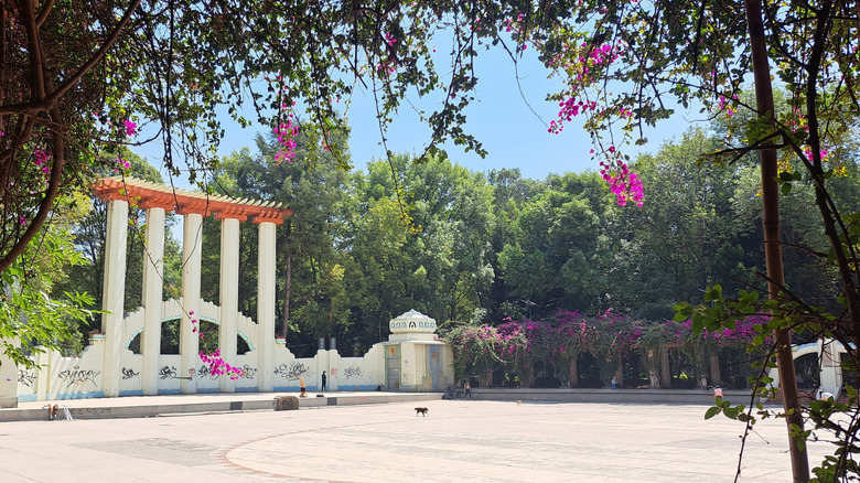 Plaza au Parque Mexique, Condesa