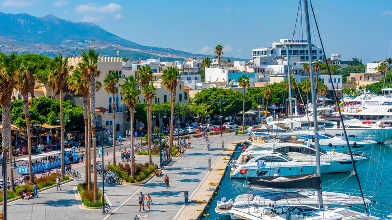 Marina à Kos, Grèce