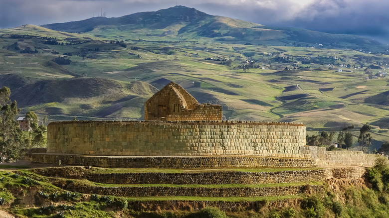 Ingapirca, le meilleur site inca laissé en Équateur, près de Cuenca