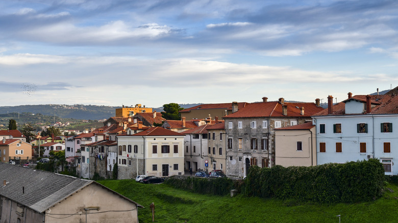 Vue sur la rue Quiet dans la ville de Koper