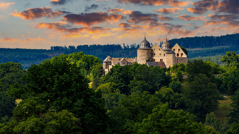 Château qui a inspiré l'histoire de «Sleeping Beauty», en Allemagne