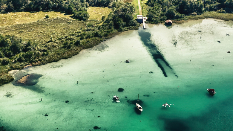 Lac Klagenfurt à l'été