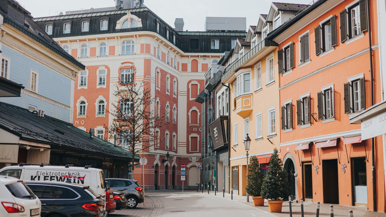Vue des rues de Kagenfurt, Autriche