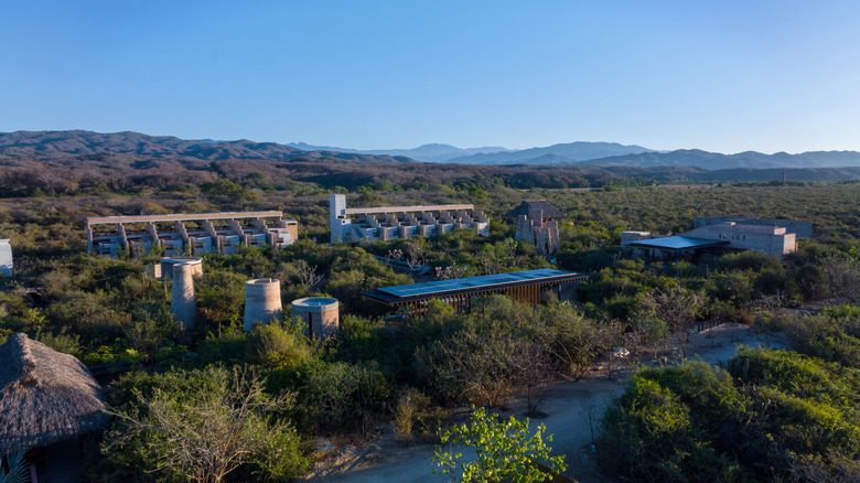 Hôtel Terre Aerial Shot