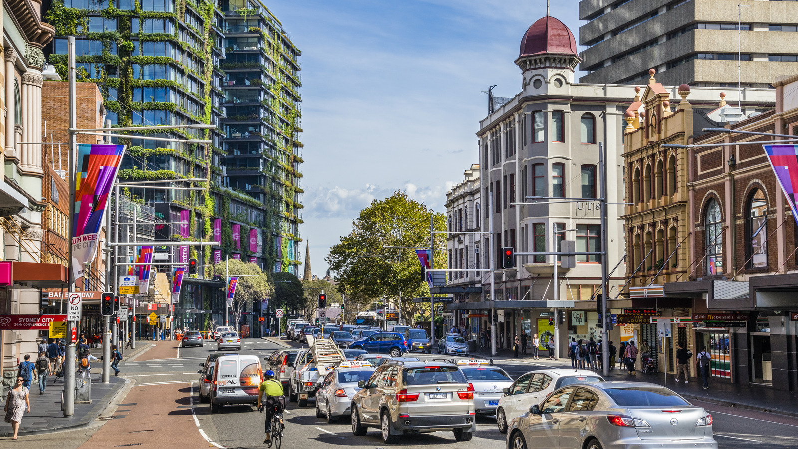 Le quartier branché du centre-ville de Sydney se redéfinit cool avec de l'art énervé et de la cuisine irrésistible