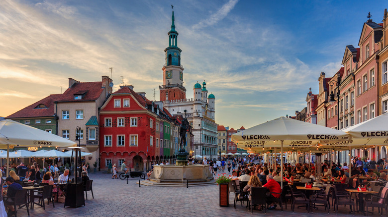 Old Market Square de Poznań en Pologne