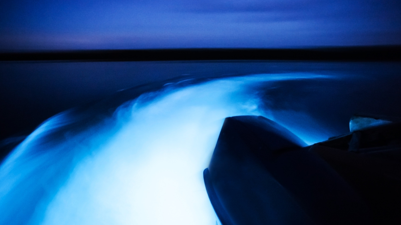 L'une des destinations bioluminescentes les plus vibrantes est ce lagon des Caraïbes incroyablement bleues