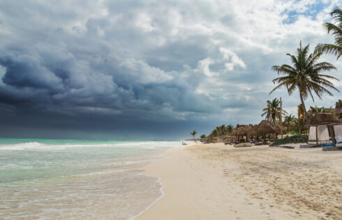 C'est à ce moment que la saison des ouragans est à Cancun (et à quel point le risque est grave)