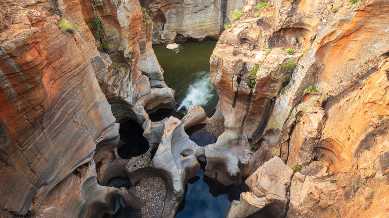 Bourke's Luck Rock Formation à Blyde River Canyon