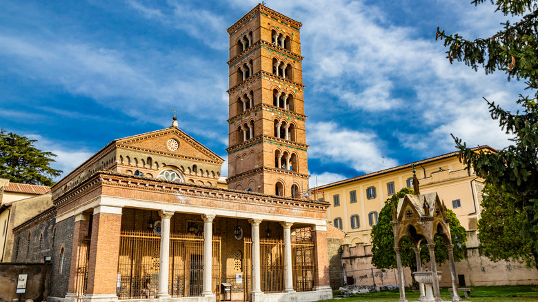 L'abbaye de Saint Nilus, un point de repère à Grottaferrata