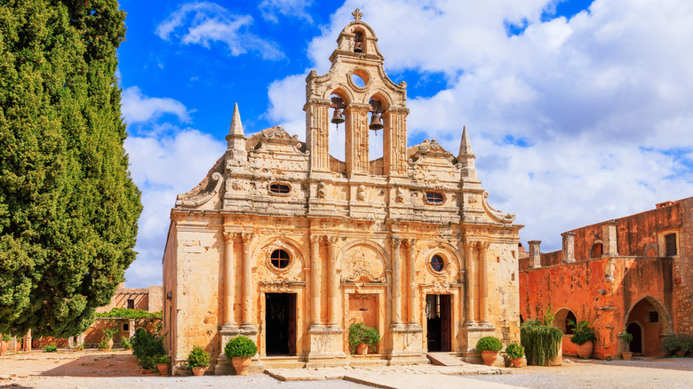 Monastère Arkadi en Crète, Grèce
