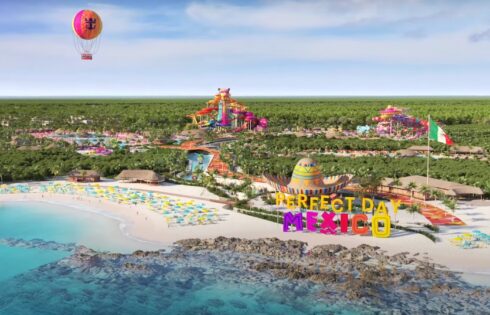 Royal Caribbean construit une expérience record du parc aquatique et du club de plage sur la côte du Mexique