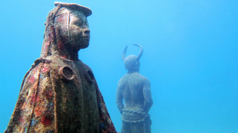 Parc de sculpture sous-marine à la Grenade