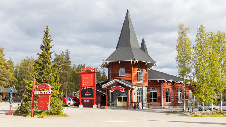 Extérieur d'un bâtiment à Rovaniemi, Finlande