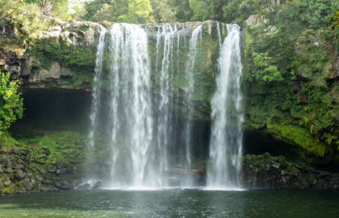 L'une des cascades les plus étonnantes de la Nouvelle-Zélande est une merveille facilement accessible avec une goutte impressionnante