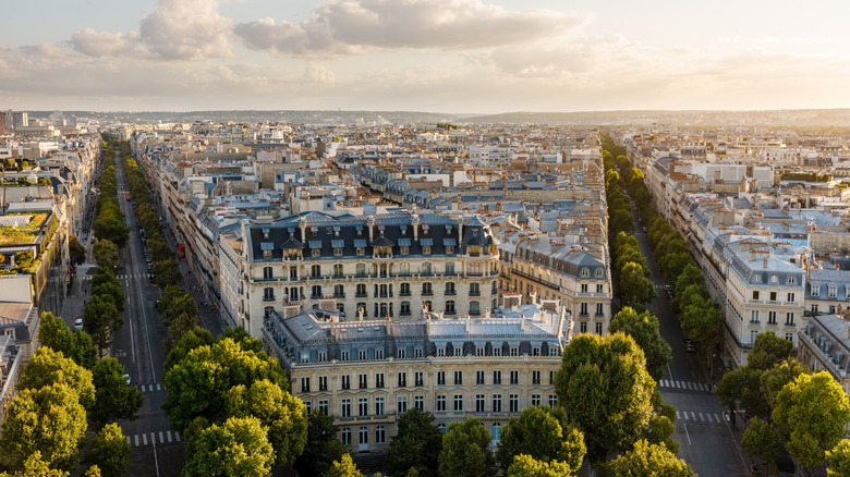 Avenue Victor Hugo dans le 16e arrondissement de Paris