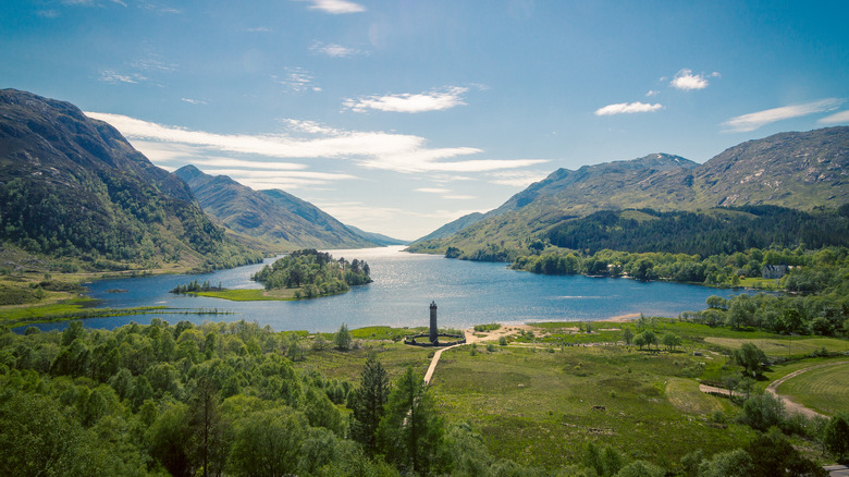Vue de Loch Shiel à Glenfinnan