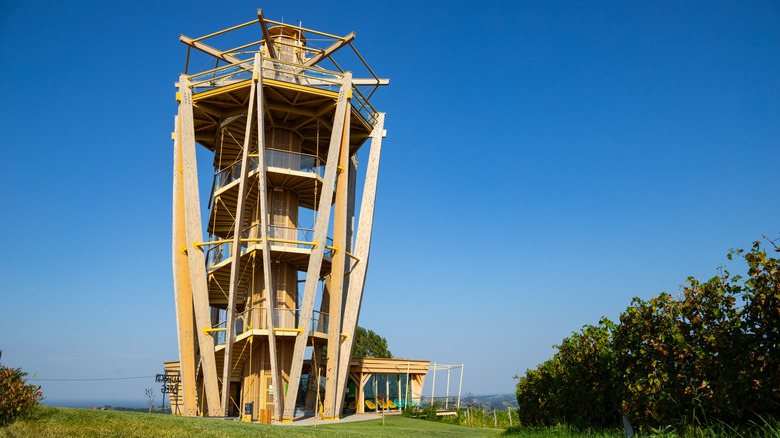 Plateforme de visualisation Mađerkin Breg en Croatie
