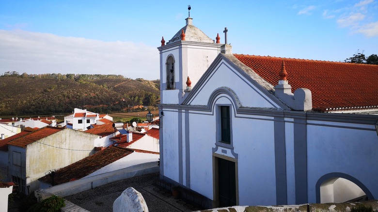 Toit de l'église en odeceixe