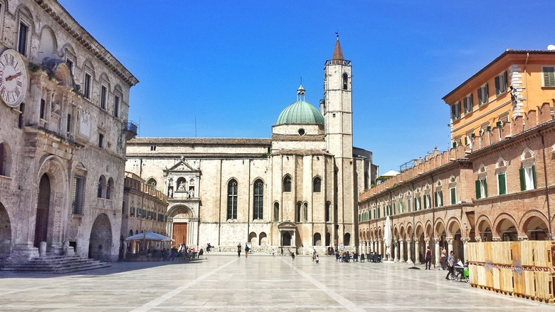La place principale d'Ascoli Piceno