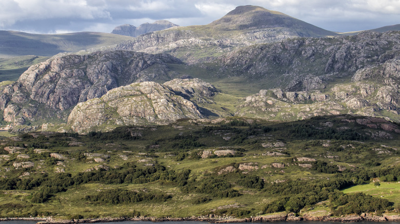 Vue des montagnes de Torridon