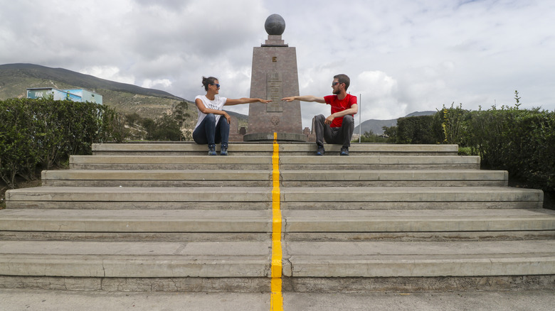 Deux touristes à 