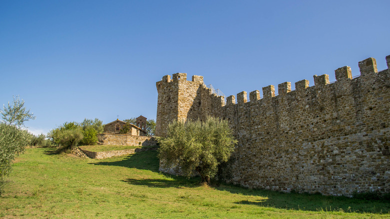 La forteresse sur Isola Polvese