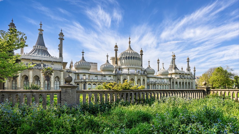 Vue face à l'est du Royal Pavilion à Brighton, Angleterre