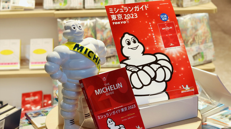 Guide Michelin Affichages promotionnels