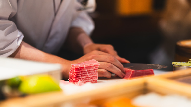Restaurant Omakase à Tokyo
