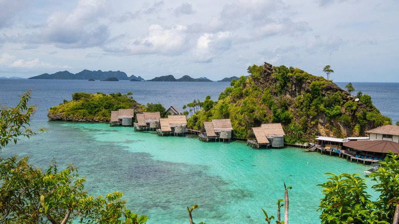 Une station de plongée à Raja Ampat, en Indonésie