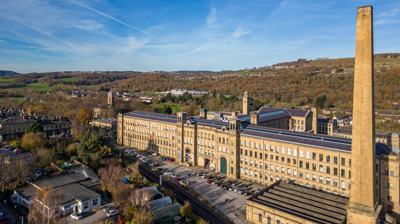 Une photo de l'usine de sels, Bradford