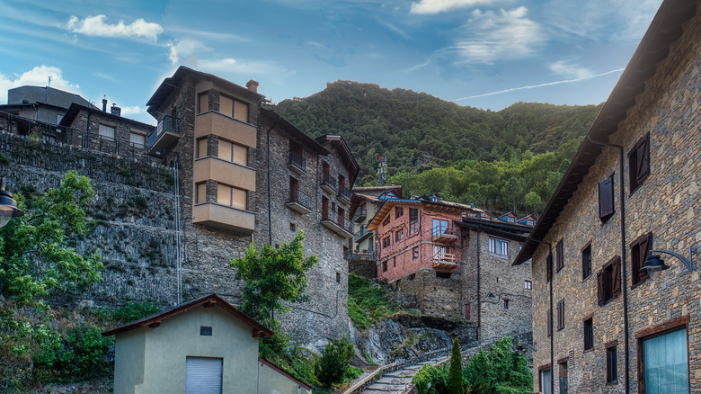Village de Llavorsi, Espagne