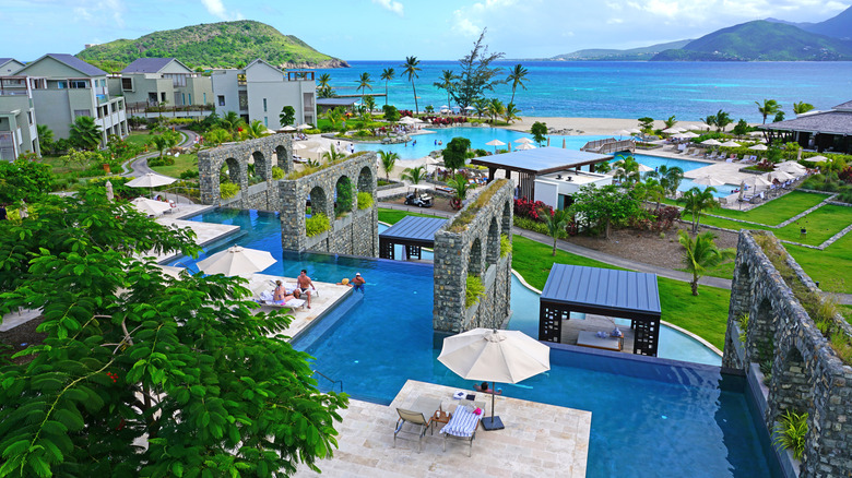 Développement d'hôtel et de copropriété de luxe à Christophe Harbor, St. Kitts
