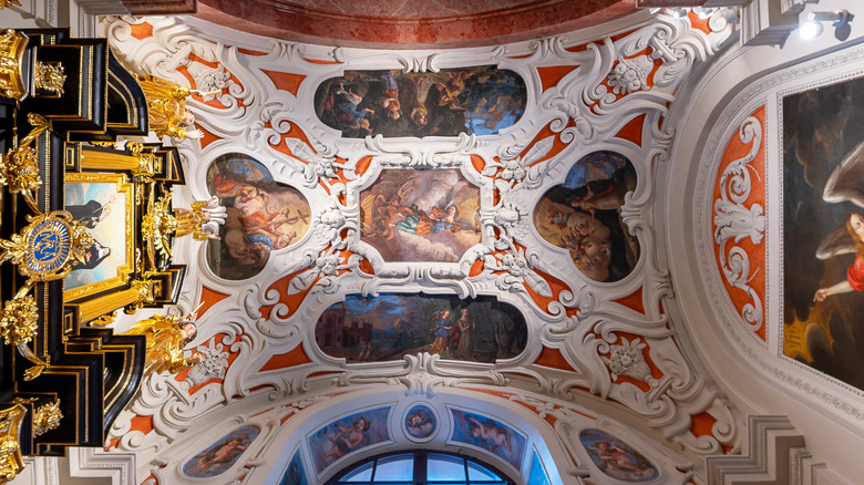 Fresque à la basilique Győr