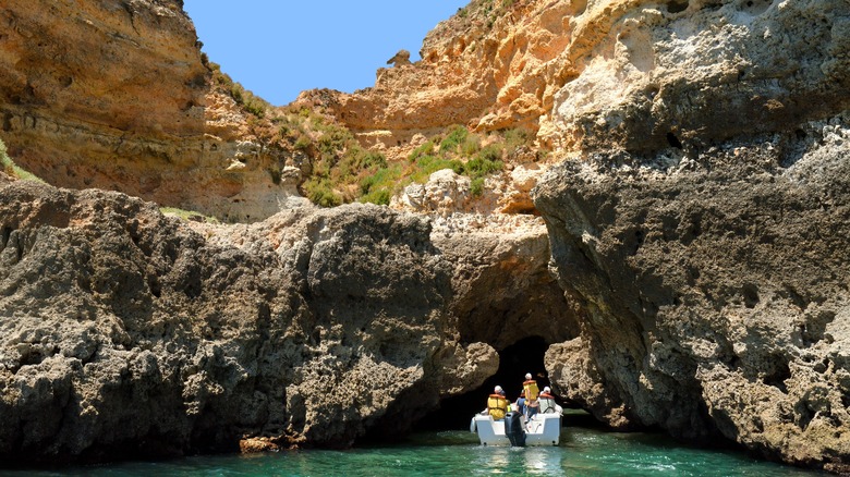 Visite en bateau à Ponta da Piedade à Lagos, Portugal