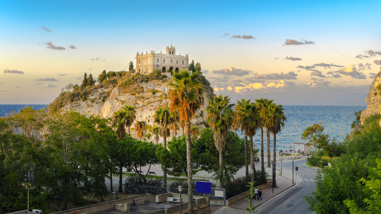 Tropea, dans la région viticole de la Calabre en Italie