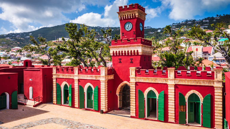 Fort Christian, Charlotte Amalie, St Thomas Us Islands Vierge