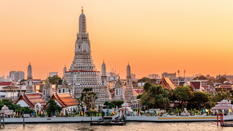 Bangkok, Thaïlande au crépuscule