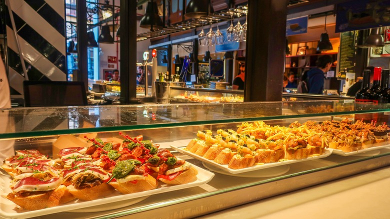 Une sélection de tapas à Madrid