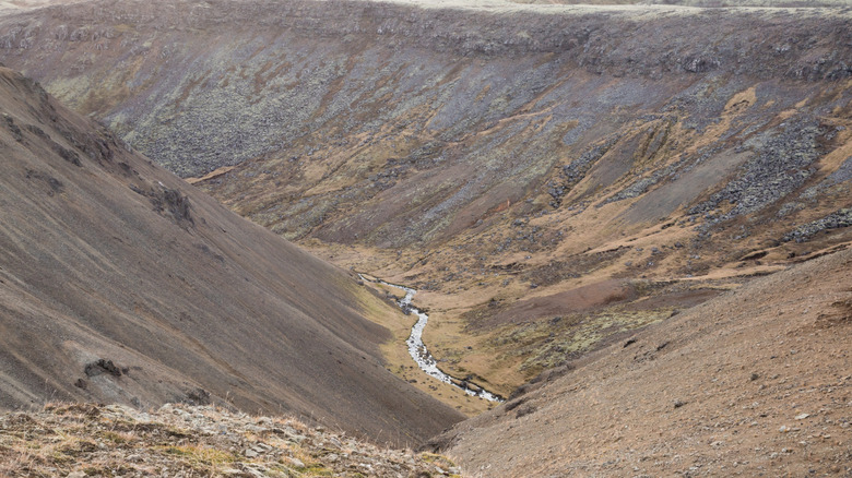 Rivière thermique à Hveragerði